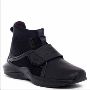 FENTY PUMA by Rihanna Black Hi Trainer Sneaker